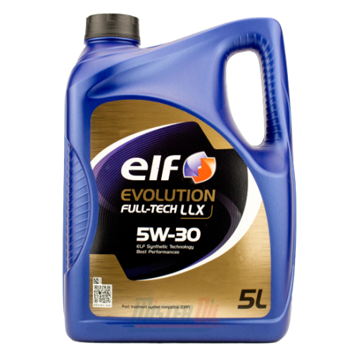 Elf Evolution Fulltech LLX 5W30 5L Elf Evolution Fulltech LLX 5W30 5L