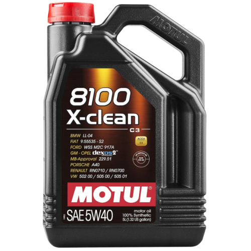 Motul 8100 X-Clean C3 5W40 5L