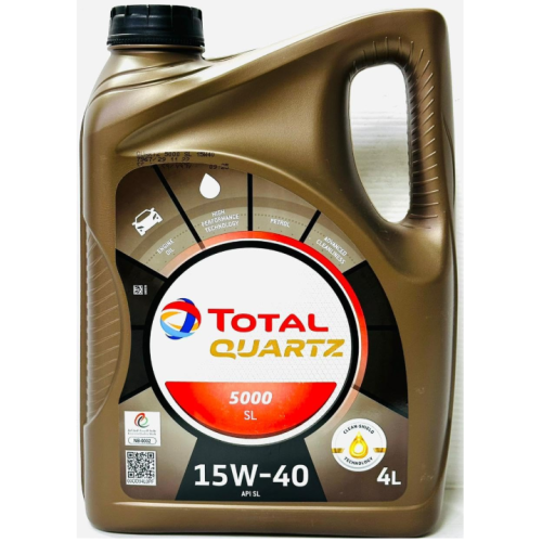 Total Quartz 5000 15W40 4L Total Quartz 5000 15W40 4L