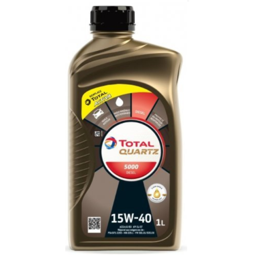 Total Quartz 5000 15W-40 1L